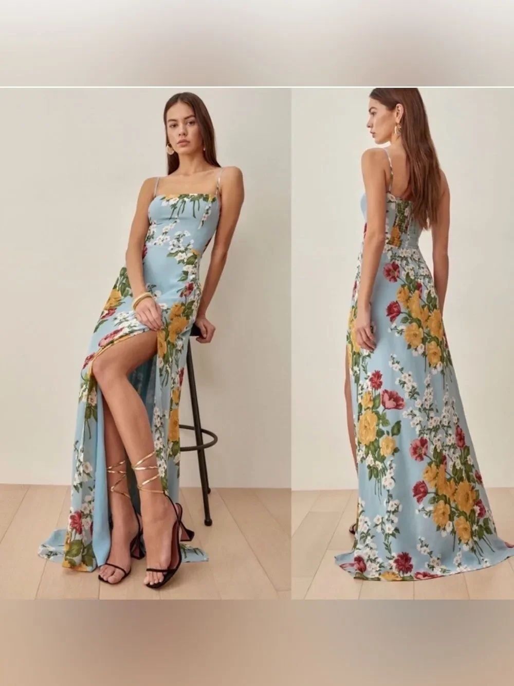 NWT REFORMATION Ingrid Dress in “Florist”